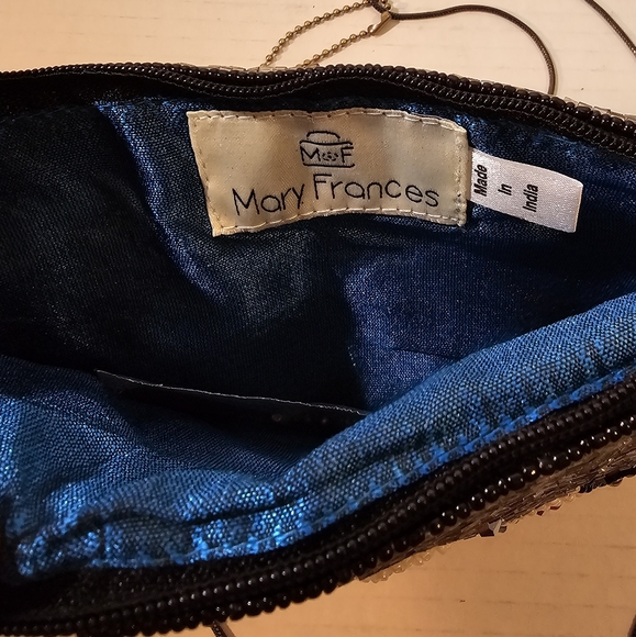 Mary Frances Ice Skate Beaded Phone Crossbody Bag - Picture 6 of 8